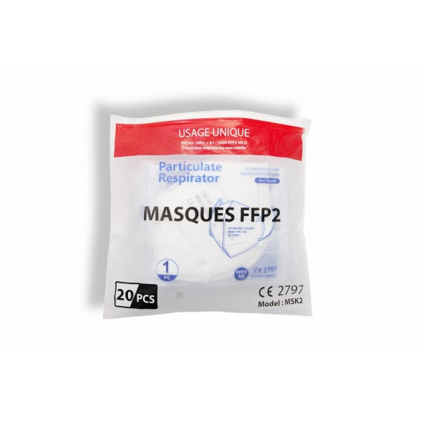 MASQUES  FFP2 - 20 Pieces